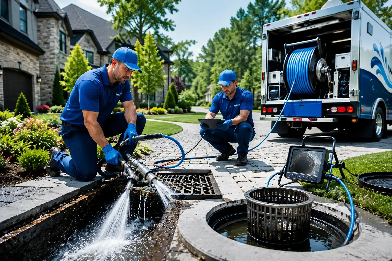 Local outdoor drain cleaning professionals in Plympton, MA